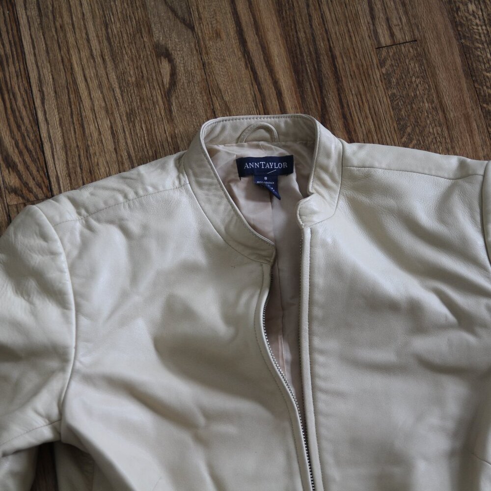 Ann Taylor Leather Jacket